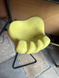 Georges Jouve Ceramic bear paw by Georges Jouve France 1960s - 4634645
