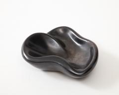 Georges Jouve French Biomorphic Black Glazed Ceramic Period Item Style of Georges Jouve - 3289541