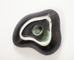 Georges Jouve French Biomorphic Black Glazed Ceramic Period Item Style of Georges Jouve - 3289545