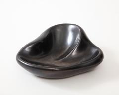Georges Jouve French Biomorphic Black Glazed Ceramic Period Item Style of Georges Jouve - 3289547