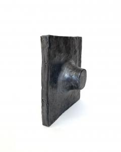 Georges Jouve GEORGES JOUVE JOUVE FRANCE FRENCH BLACK CERAMIC TILE C1965 - 4684200