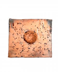 Georges Jouve GEORGES JOUVE JOUVE FRANCE FRENCH BLACK CERAMIC TILE C1965 - 4684202