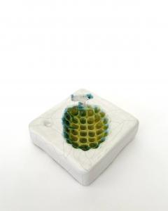 Georges Jouve Georges Jouve French Ceramic Artist Ceramic Cendrier or Vide Poche With Raisins - 4693523