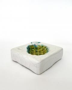 Georges Jouve Georges Jouve French Ceramic Artist Ceramic Cendrier or Vide Poche With Raisins - 4693525