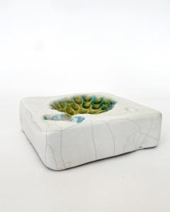 Georges Jouve Georges Jouve French Ceramic Artist Ceramic Cendrier or Vide Poche With Raisins - 4693542