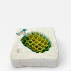 Georges Jouve Georges Jouve French Ceramic Artist Ceramic Cendrier or Vide Poche With Raisins - 4693900