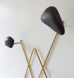 Georges Jouve WALL MOUNTED COAT RACK BY GEORGES JOUVE FOR MARCEL ASSELBUR - 2566038