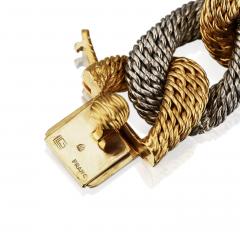 Georges L Enfant Georges Lenfant Paris Bi color Gold Bracelet - 4508917