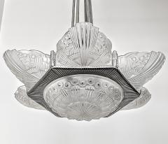 Georges Leleu French Art Deco Chandelier by Georges LELEU  - 3941845