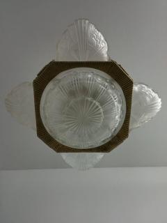 Georges Leleu French Art Deco Chandelier by Georges Leleu - 3941463