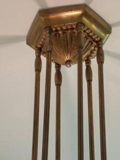 Georges Leleu French Art Deco Chandelier by Georges Leleu - 3941465