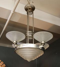 Georges Leleu Leleu Art Deco Chandelier  - 3391404