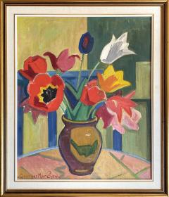 Georges Marchou Poppies and Tulips  - 1938647