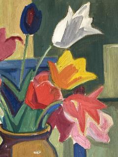 Georges Marchou Poppies and Tulips  - 1938656