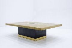 Georges Mathias Etched brass coffee Table by Georges Mathias - 789947