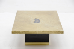 Georges Mathias Etched brass coffee Table by Georges Mathias - 789948