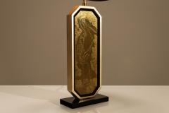 Georges Mathias George Mathias Limited Edition Table Lamps with 23 Carat Gold Gilded Panels - 4521317