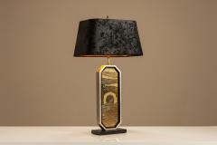 Georges Mathias George Mathias Limited Edition Table Lamps with 23 Carat Gold Gilded Panels - 4521321