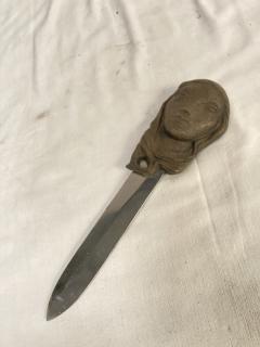 Georges Oudot 1940s Letter opener by Famous French sculptor Georges Oudot - 3883186