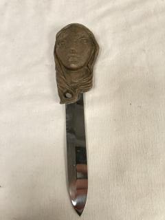 Georges Oudot 1940s Letter opener by Famous French sculptor Georges Oudot - 3883191