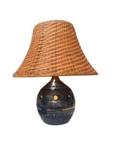 Georges Pelletier 1970s Studio pottery c ramic lamp by Georges Pelletier - 4569050