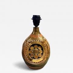 Georges Pelletier 1970s Studio pottery ceramic lamp by Georges PELLETIER - 4828080