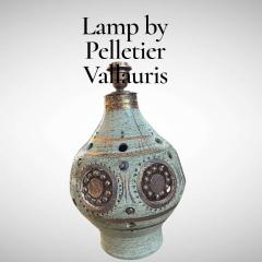 Georges Pelletier 1970s Studio pottery ceramic lamp by Georges Pelletier - 4444356
