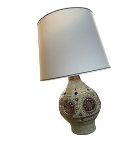 Georges Pelletier 1970s Studio pottery ceramic lamp by Georges Pelletier - 4444359