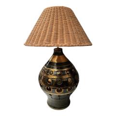 Georges Pelletier 1970s Studio pottery ceramic lamp by Georges Pelletier - 4454863