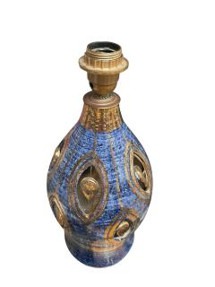 Georges Pelletier 1970s Studio pottery ceramic lamp by Georges Pelletier - 4646414