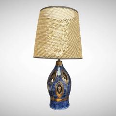 Georges Pelletier 1970s Studio pottery ceramic lamp by Georges Pelletier - 4646419