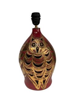 Georges Pelletier 1970s Studio pottery ceramic lamp signed BY Georges Pelletier - 4161720