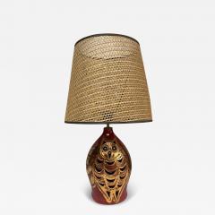 Georges Pelletier 1970s Studio pottery ceramic lamp signed BY Georges Pelletier - 4164641