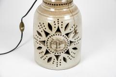 Georges Pelletier 1970s ceramic lamp attributed To Georges Pelletier - 3035418