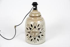 Georges Pelletier 1970s ceramic lamp attributed To Georges Pelletier - 3035419
