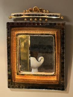 Georges Pelletier 20th Century antique ceramic mirror by Georges Pelletier - 4015054