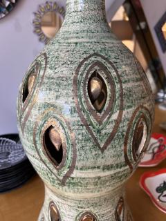 Georges Pelletier Ceramic table lamp by Georges Pelletier France 1970s - 4703166