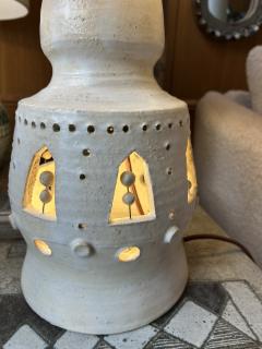 Georges Pelletier Ceramic table lamp by Georges Pelletier France 1970s - 4754140