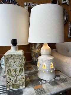 Georges Pelletier Ceramic table lamp by Georges Pelletier France 1970s - 4754144