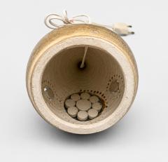 Georges Pelletier Glazed ceramic table lamp by Georges Pelletier Paris France circa 1960 - 4709035