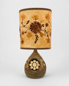 Georges Pelletier Glazed ceramic table lamp by Georges Pelletier Paris France circa 1960 - 4709036