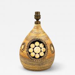 Georges Pelletier Glazed ceramic table lamp by Georges Pelletier Paris France circa 1960 - 4714396
