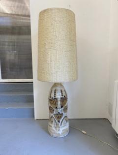 Georges Pelletier Large Ceramic Lamp France 1970s - 2191217