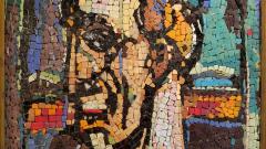Georges Rouault Profile of A Clown Georges Rouault Interpreted As A Ceramic Mosaic Panel C 1955 - 2338786