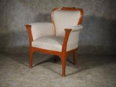 Georges de Feure Georges de Feure pair of armchairs 1900 Expo Model - 3212700