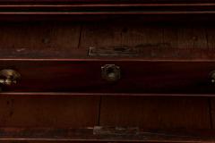 Georgian Caddy Top Bachelors Chest - 4392751