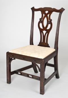 Georgian Chinese Chippendale Side Chair Circa 1760 - 121470