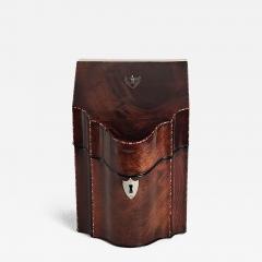 Georgian Cutlery Box in Mahogany circa 1790 - 4574596