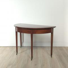 Georgian Demi Lune Table England circa 1800 - 4179090