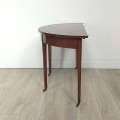 Georgian Demi Lune Table England circa 1800 - 4179091